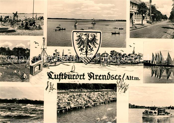 Arendsee Altmark Segelboote Fischerboote Strand