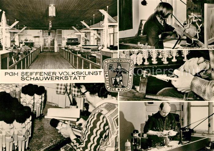 Seiffen Erzgebirge PGH Seiffener Volkskunst Schauwerkstatt