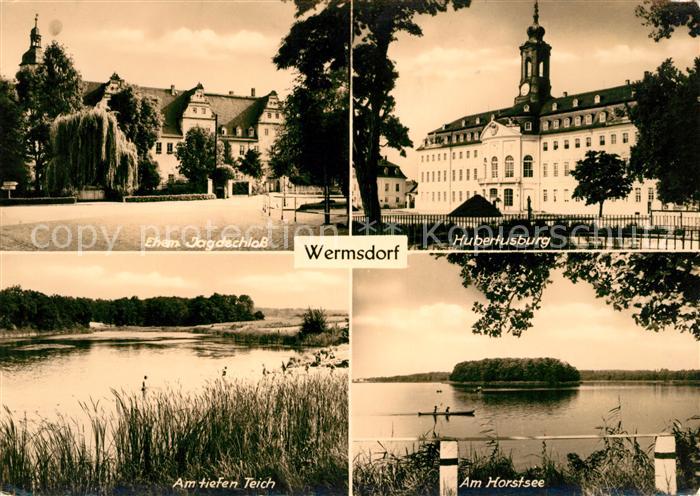 Wermsdorf Jagdschloss Hubertusburg Teich Horstsee