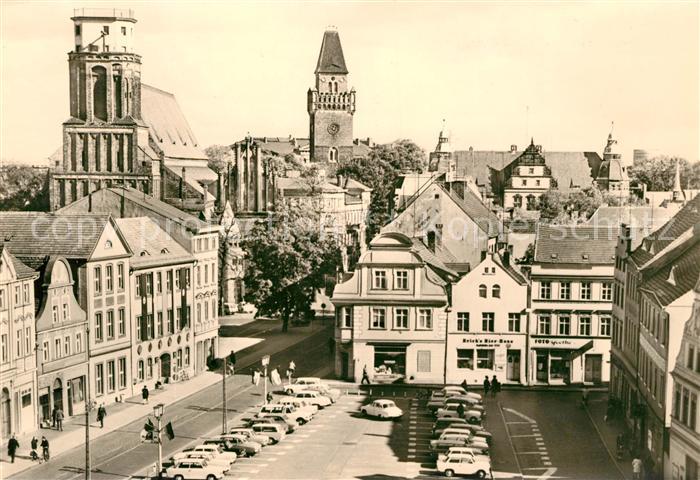 Cottbus Altmarkt Oberkirche Gerichtsturm