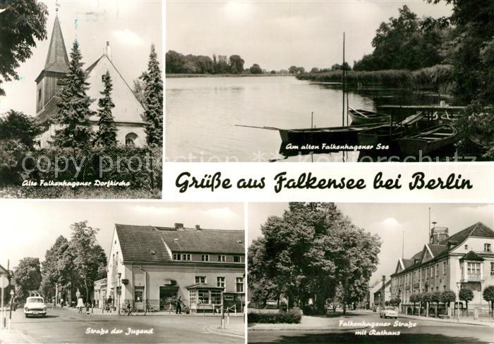 Falkensee Alte Falkenhagener Dorfkirche Falkenhagener See Rathaus