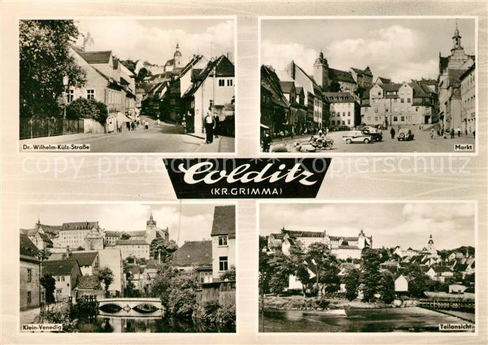 Colditz Markt Klein Venedig Wilhelm Kuelz Strasse