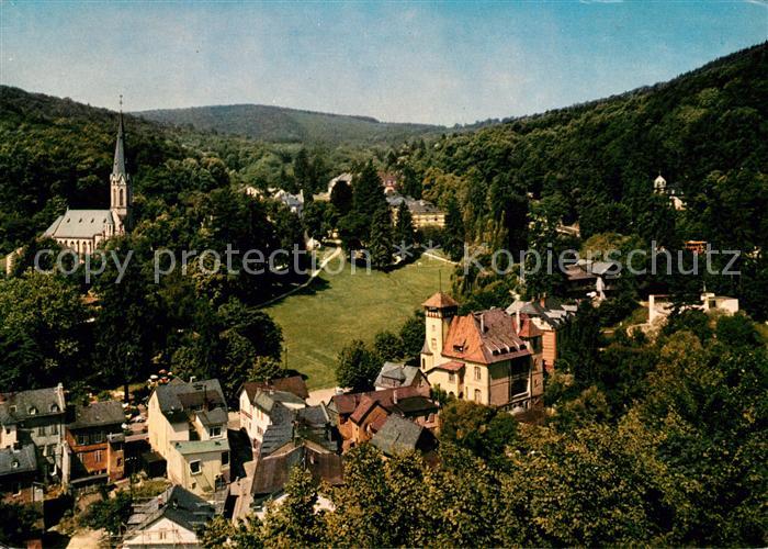 Schlangenbad Taunus Panorama Kirche