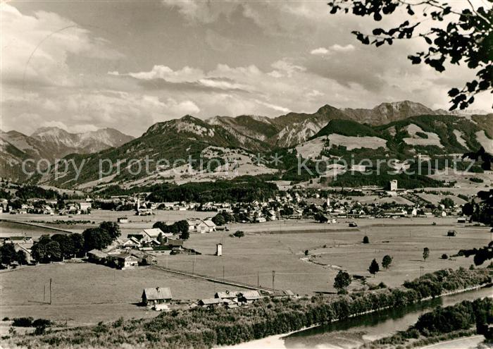 Sonthofen Oberallgaeu Hintersteiner Berge Riedberger Horn Breitenberg Rotspitze