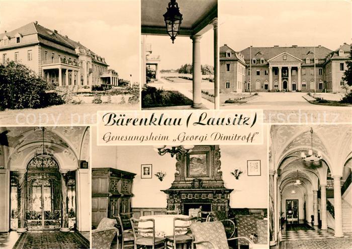 Baerenklau Niederlausitz Genesungsheim Georgi Dimitroff