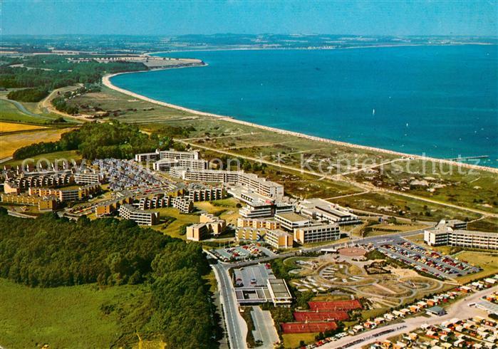 Weissenhaeuser Strand Fliegeraufnahme