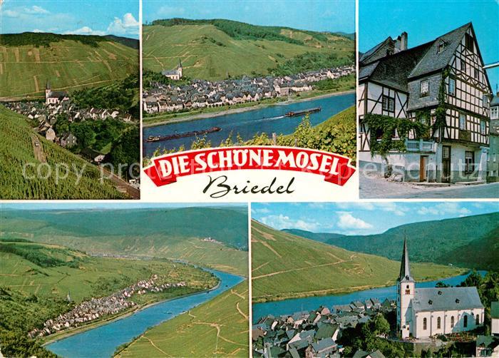 Briedel Panorama Kirche Fachwerk Moseltal