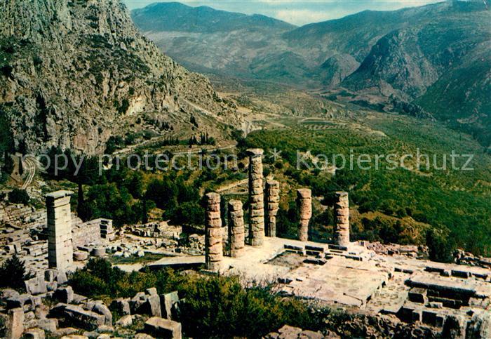 Delphi Grosser Apollo Tempel