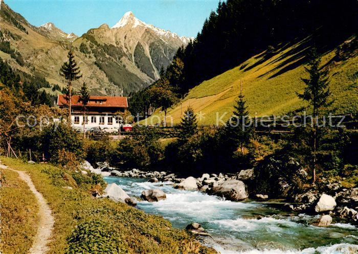 Mayrhofen Zillertal Gasthof Pension Zilergrund Brandbergkolm