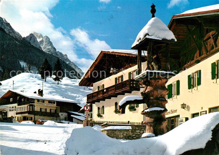 Grainau Zugspitzdorf Zugspitze Winter