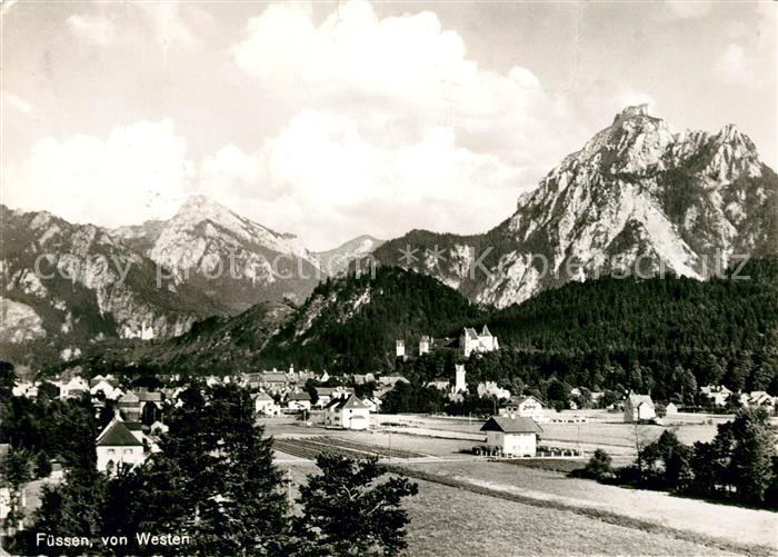 Fuessen Allgaeu Panorama
