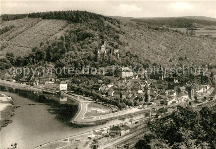 Wertheim Main Zusammenfluss Tauber Main