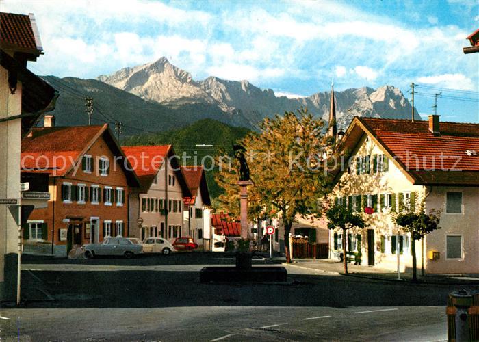 GARMISCH-PARTENKIRCHEN Bayern Floriansbrunnen
