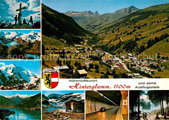 Hinterglemm Saalbach Gipfelkreuz Kitzsteinhorn Tauernkraftwerke Kaprun Grossgloc
