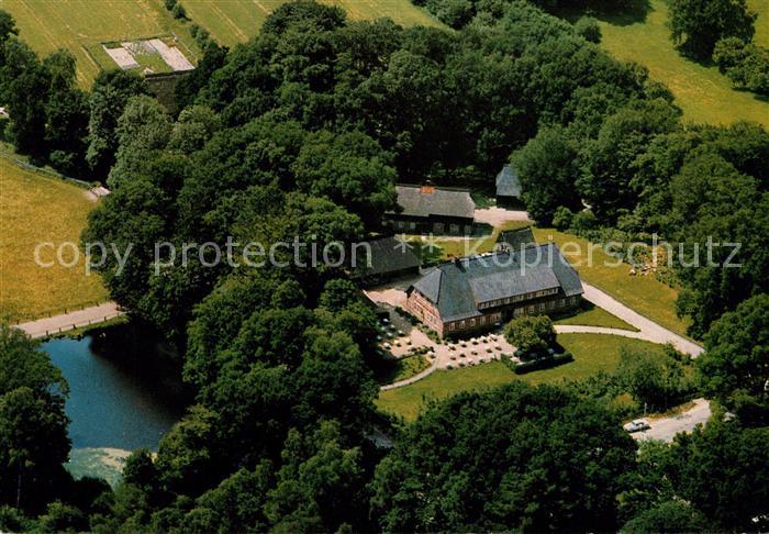 Niederhaverbeck Fliegeraufnahme Gasthof