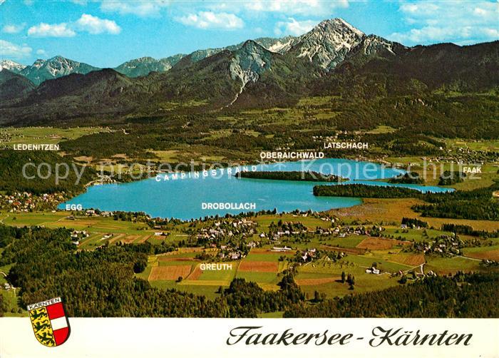 Faakersee Panoramakarte
