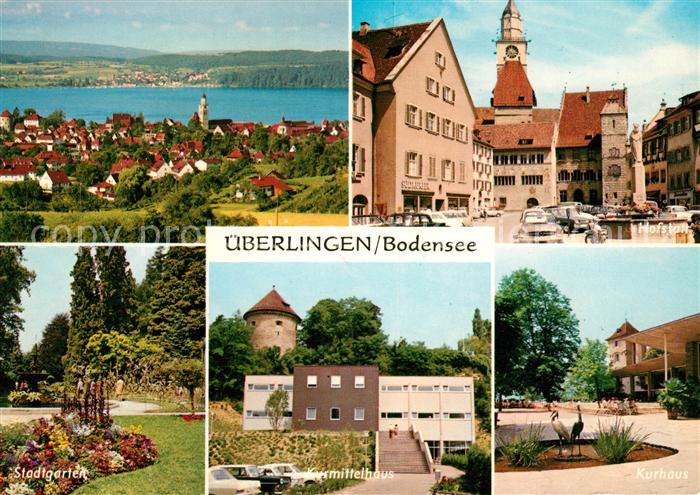 ueberlingen Bodensee Stadtgarten Hofstall Kurmittelhaus Kurhaus