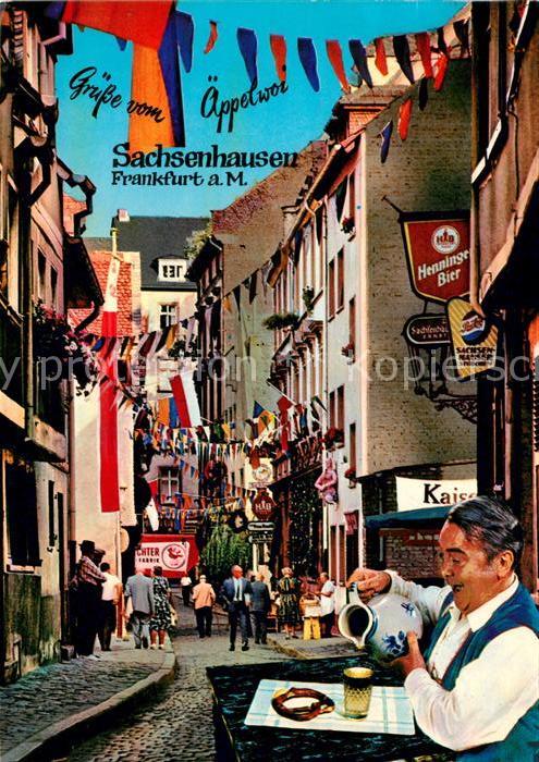 Sachsenhausen Frankfurt Gruesse vom aeppelwoi