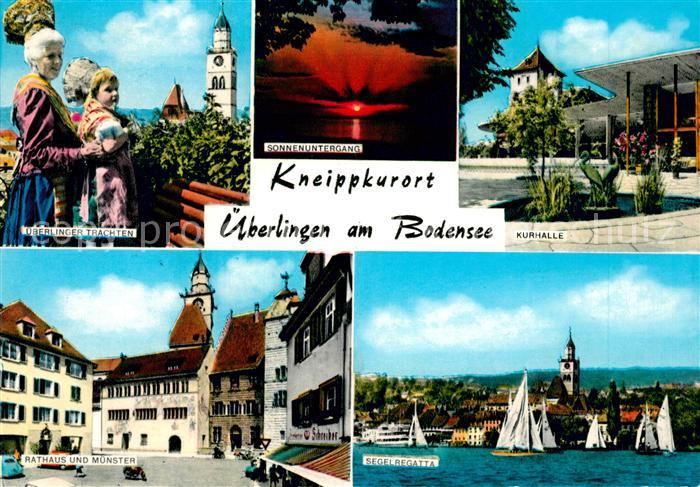 ueberlingen Bodensee ueberlinger Trachten Kurhalle Rathaus Muenster Segelregatta