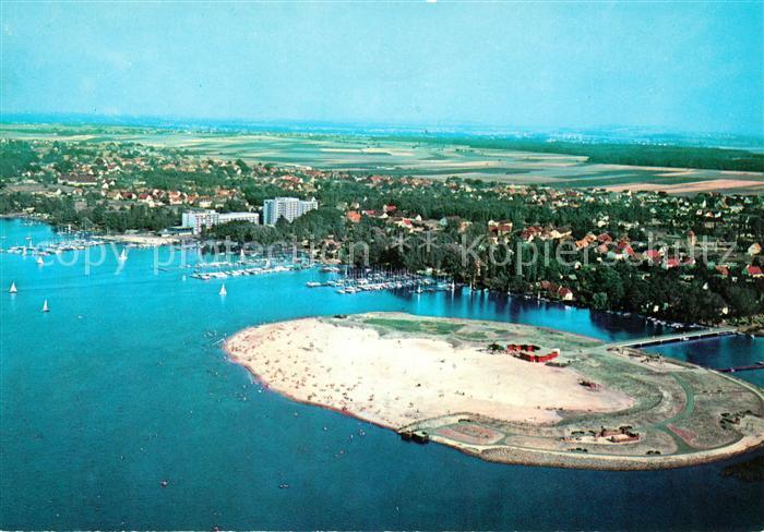 Steinhuder Meer Fliegeraufnahme Steinhude und  Badeisnel