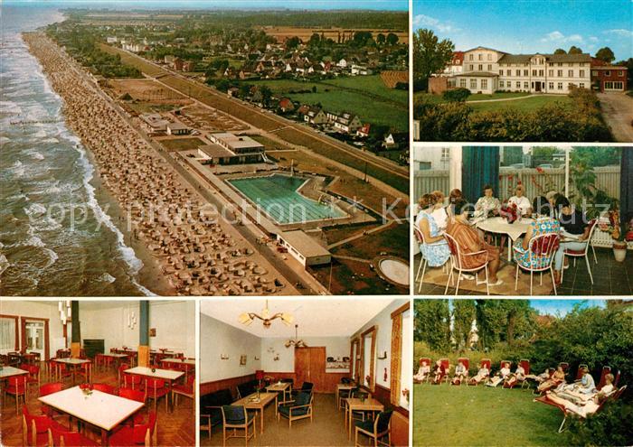 Dahme Ostseebad Fliegeraufnahme mit Freibad Strand