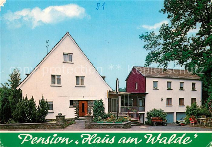 Reichshof Pension Haus am Walde Cafe