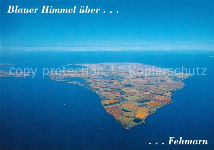 Insel Fehmarn Fliegeraufnahme ganze Insel
