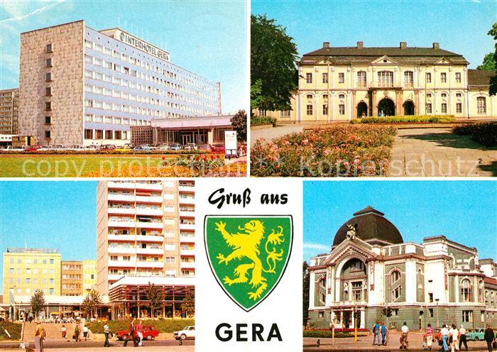 Gera Interhotel Gera Kunstgalerie Rudolf Breitscheid Strasse
