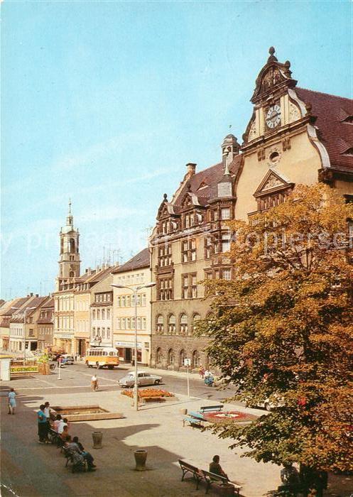 Werdau Sachsen Marktplatz
