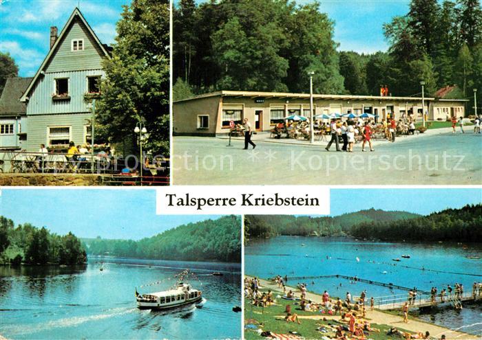 Talsperre Kriebstein Dampfer Freibad