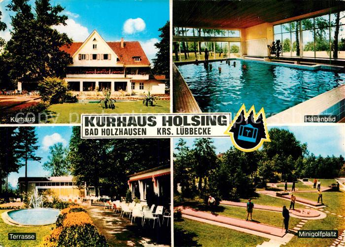 Bad Holzhausen Luebbecke Kurhaus Holsing Minigolf Hallenbad