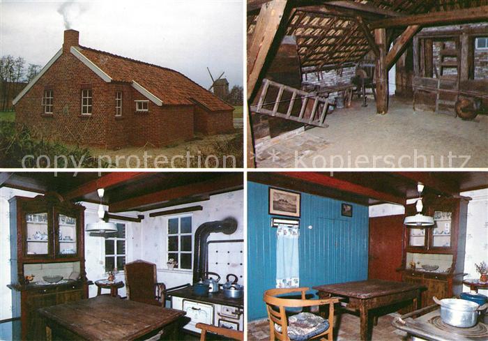 Cloppenburg Museumsdorf Landarbeiterhaus aus Stapelmoorerheide