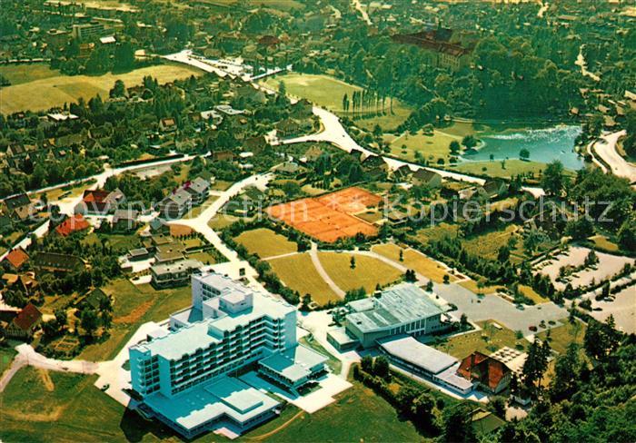 Bad Iburg Fliegeraufnahme Kurort