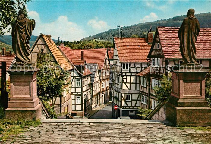 Bad Orb alte Fachwerkhaeuser