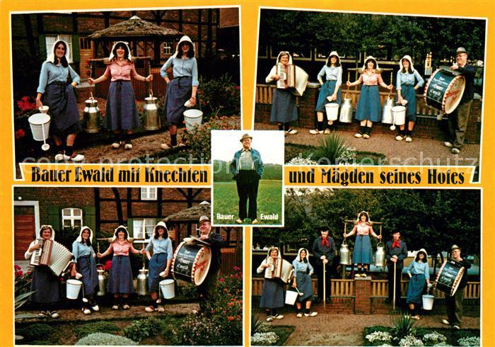 Haltern See Bauer Ewald mit Knechten und Maegden seines Hofes