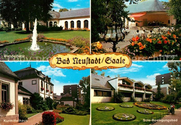 Bad Neustadt Wandelhalle Kurkonzert Kurmittelhaus Bewegungsbad