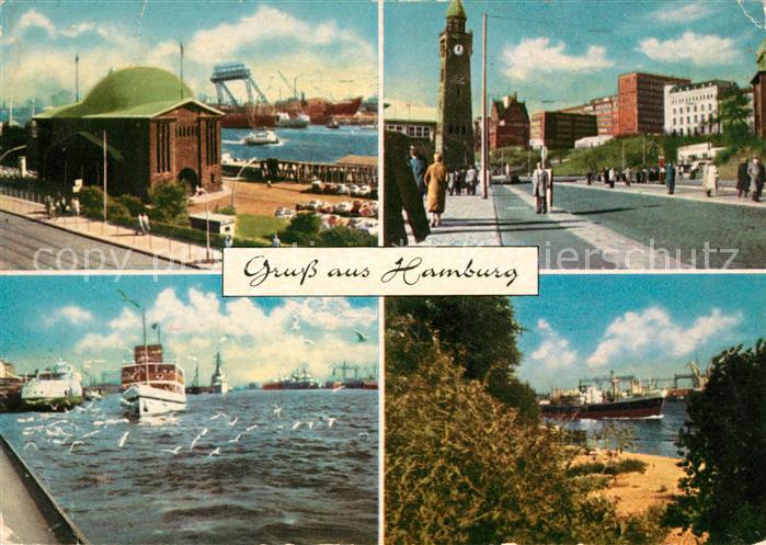 Hamburg Hafen Elbtunnel