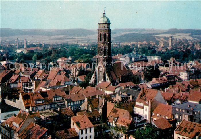 Goettingen Niedersachsen Fliegeraufnahme mit Kirche