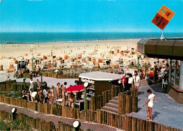 Norderney Nordseebad Nordstrand mit Cafe Cornelius