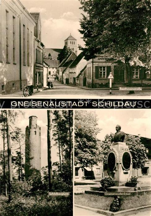 Schildau Beethovenstrasse Genisenaudenkmal Schildbergturm