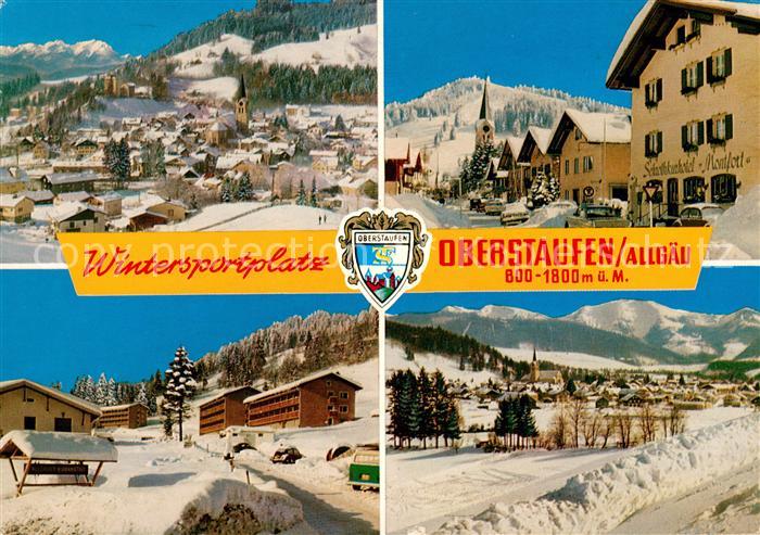 Oberstaufen Fliegeraufnahme Zentrum Kirche