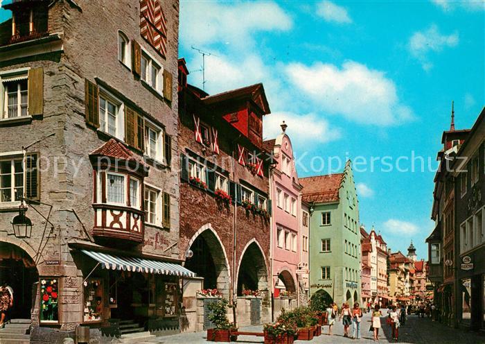 Lindau Bodensee Hauptstrasse Fussgaengerzone
