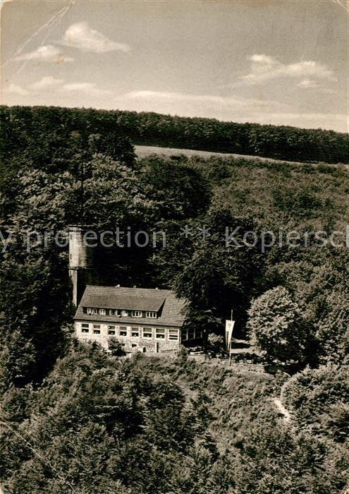 Bad Driburg Iburgplateau mit Sachsenklause
