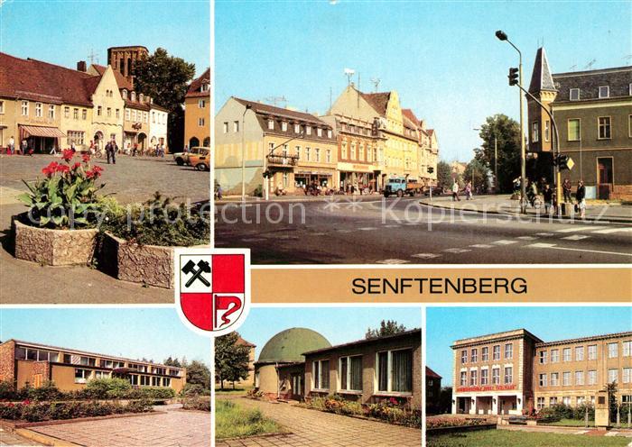 Senftenberg Niederlausitz Platz der Freundschaft Schwimmhalle Planetarium Ingeni