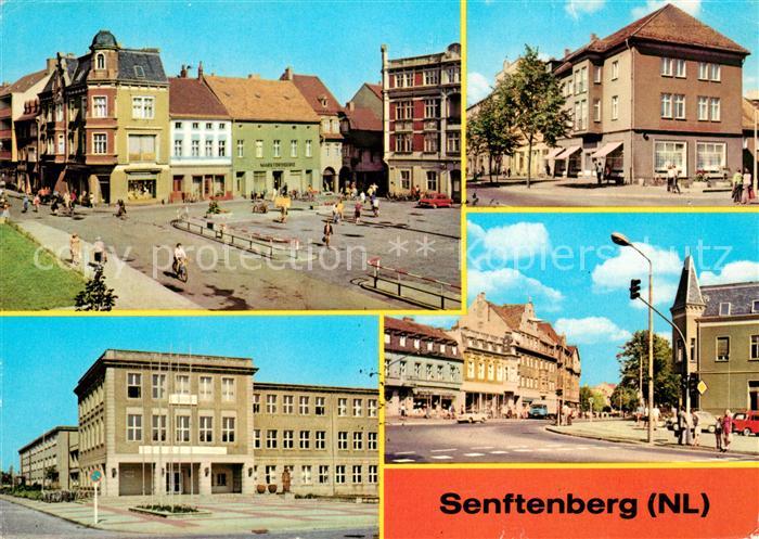 Senftenberg Niederlausitz Platz der Freundschaft Bahnhofstrasse Ingenieurschuel