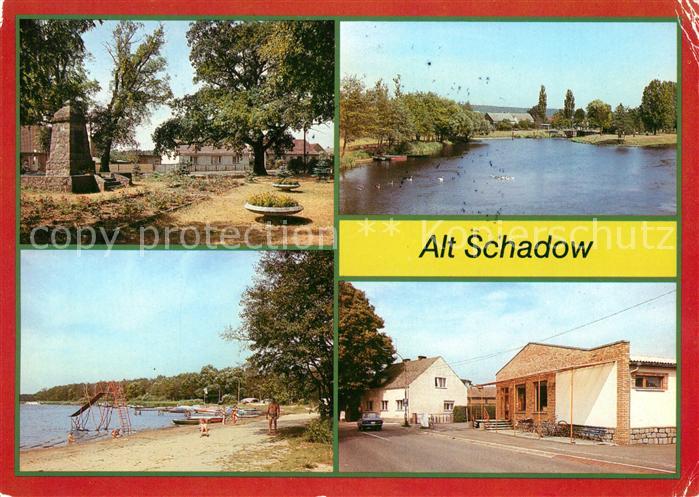 Schadow Dorfplatz Spree Camping Nordstrand Kaufhalle