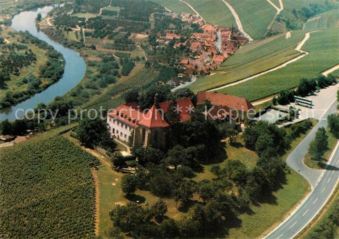 Vogelsburg Volkach Fliegeraufnahme