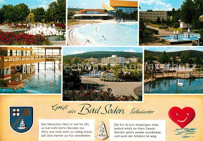 Bad Soden-Salmuenster Kurzentrum Hallenbad Freibad Park