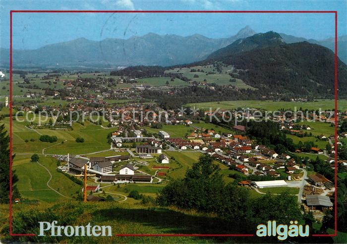 Pfronten Ostallgaeu Bayern Panorama