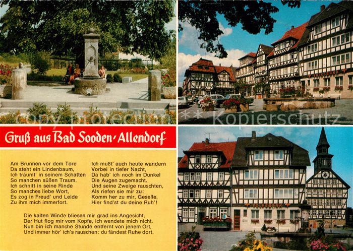 Sooden-Allendorf Bad Fachwerk Zimmersbrunnen